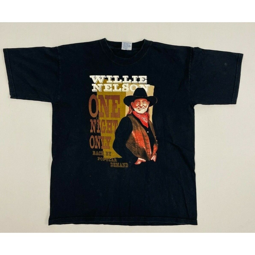 Vintage 90's Willie Nelson‎ Luck Opry House Tour Concert Country Western T shirt